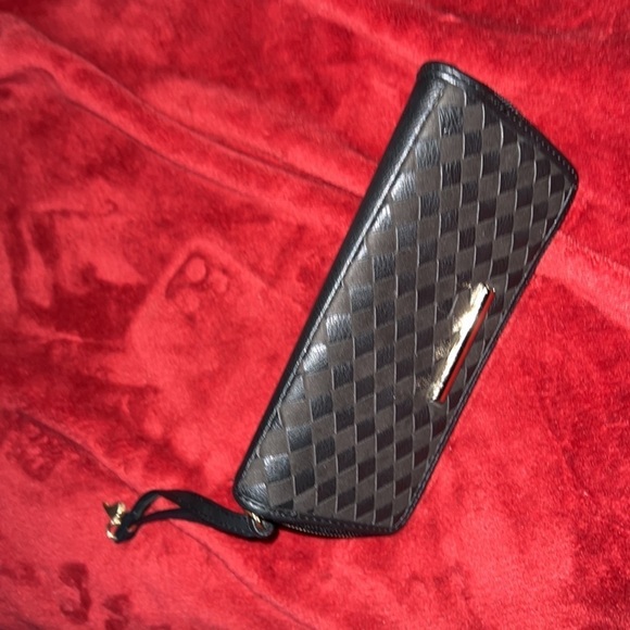 Ardene  quilted matte black long Wallet - Picture 10 of 11